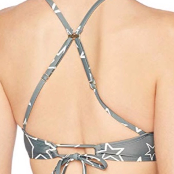 Mae Push-up Plunge Bikini Top NWT Sz. Md - Picture 4 of 5